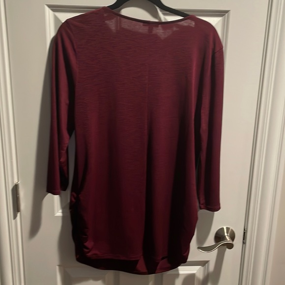 Maroon women’s Blouse - Picture 2 of 6